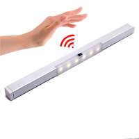 12V Wireless Under Cabinet Kitchen Pir Battery Furniture Mini Room Motion Sensor Led Lights