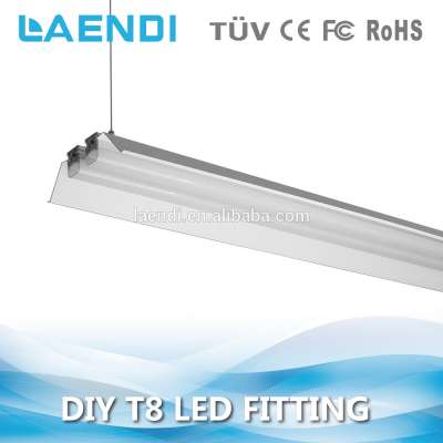 Shopping mall led lighting fitting led integrated tube lamp double T8