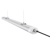 CE approved led vapor tight fixtures with quick end connector for warehouse park marine food factory