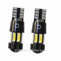 manufacturer W5W T10 Canbus 10 smd 7014 LED 10SMD 194 168 501 Good quality LED For car clearance light 6500K cold white DC 12V